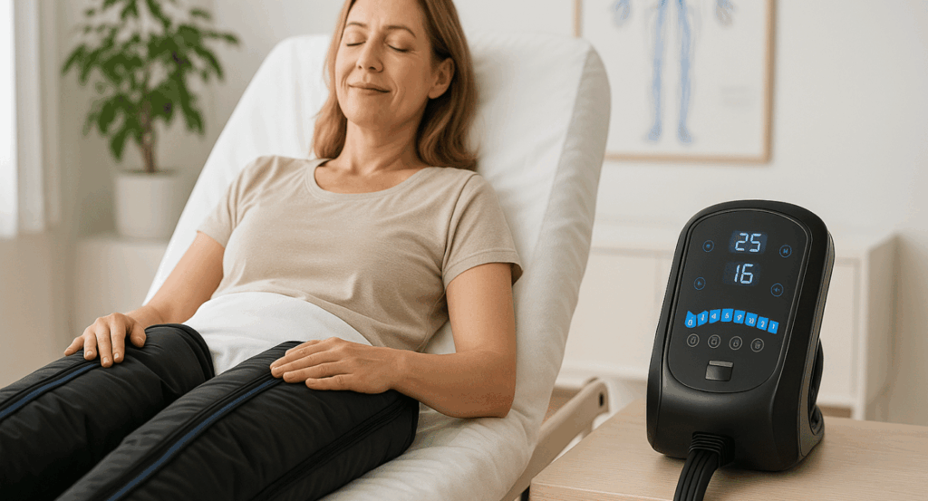 Los beneficios probados de la presoterapia