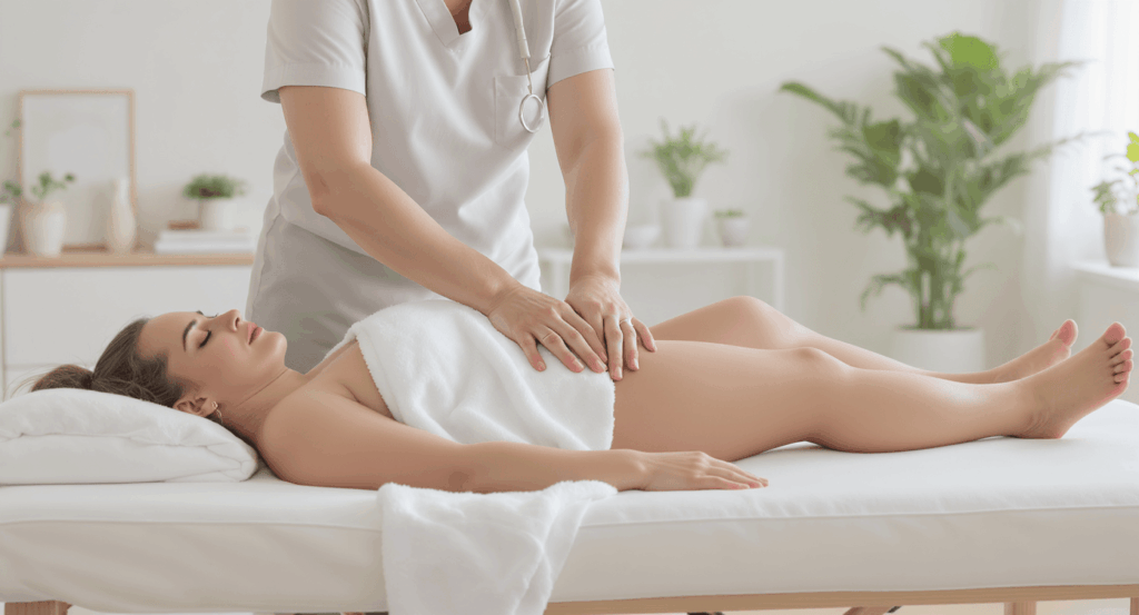 los beneficios del drenaje linfático en un tratamiento adelgazante